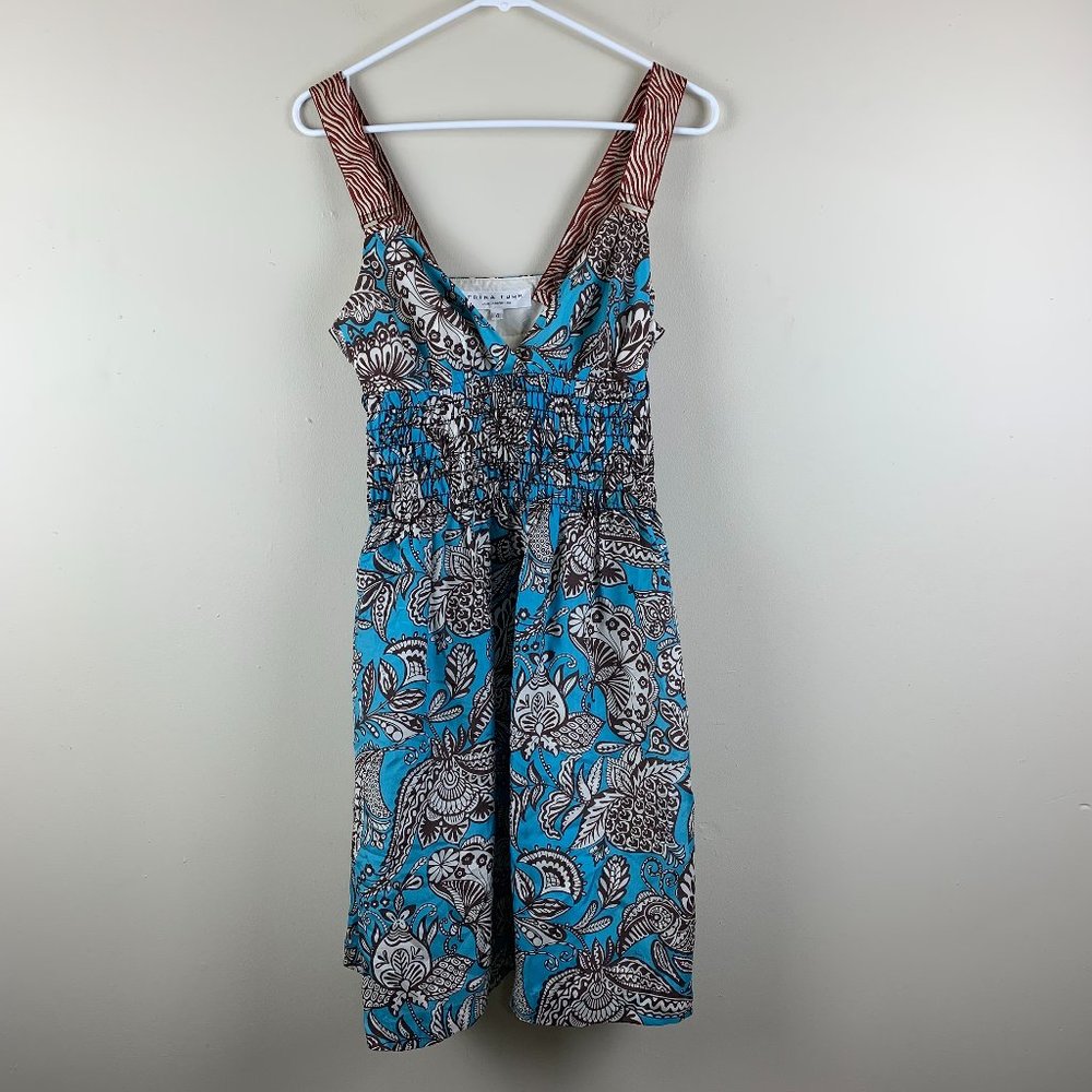 Trina Turk Silk Sundress - EUC